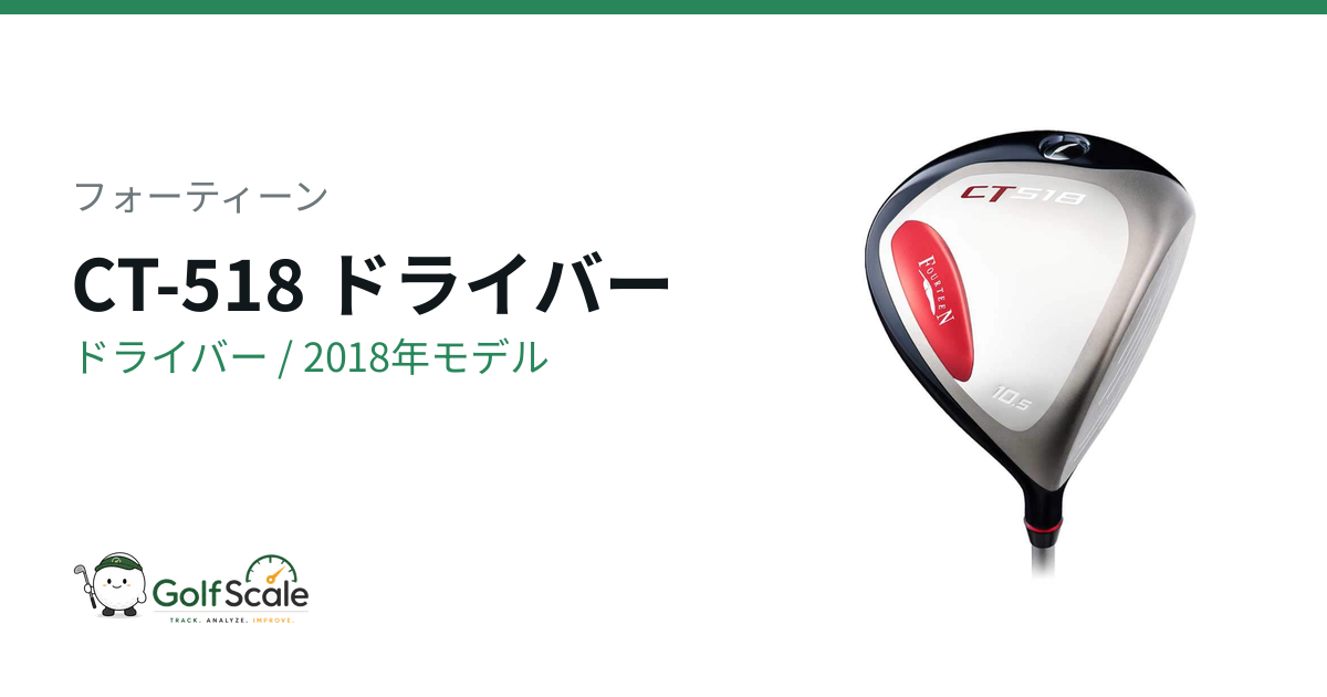 CT-518 ドライバー | ゴルフスケール