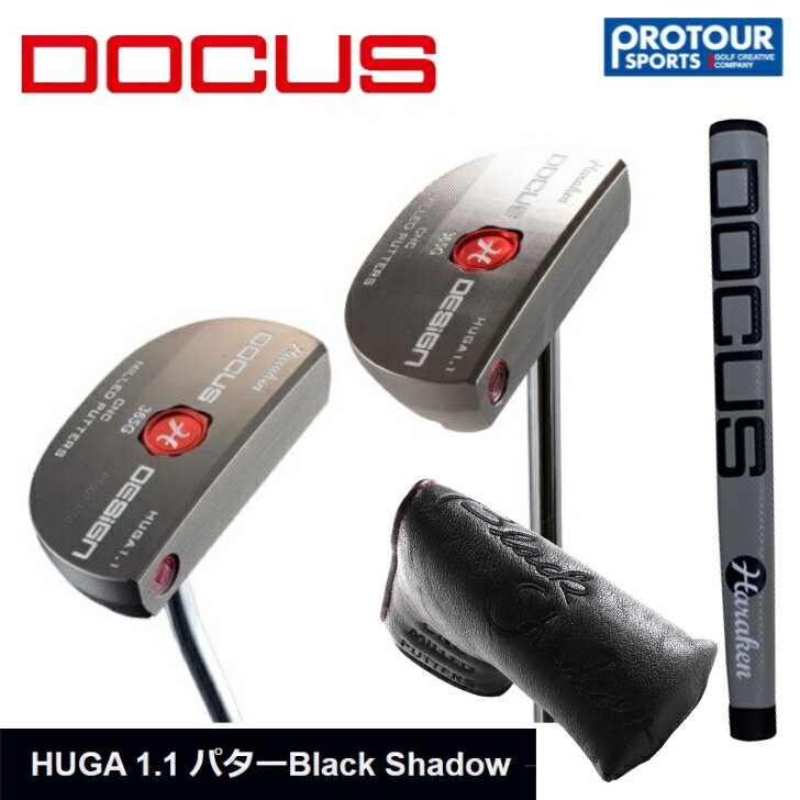 JET Black HUGA 1 センター パター ステンレスプレート装着モデル