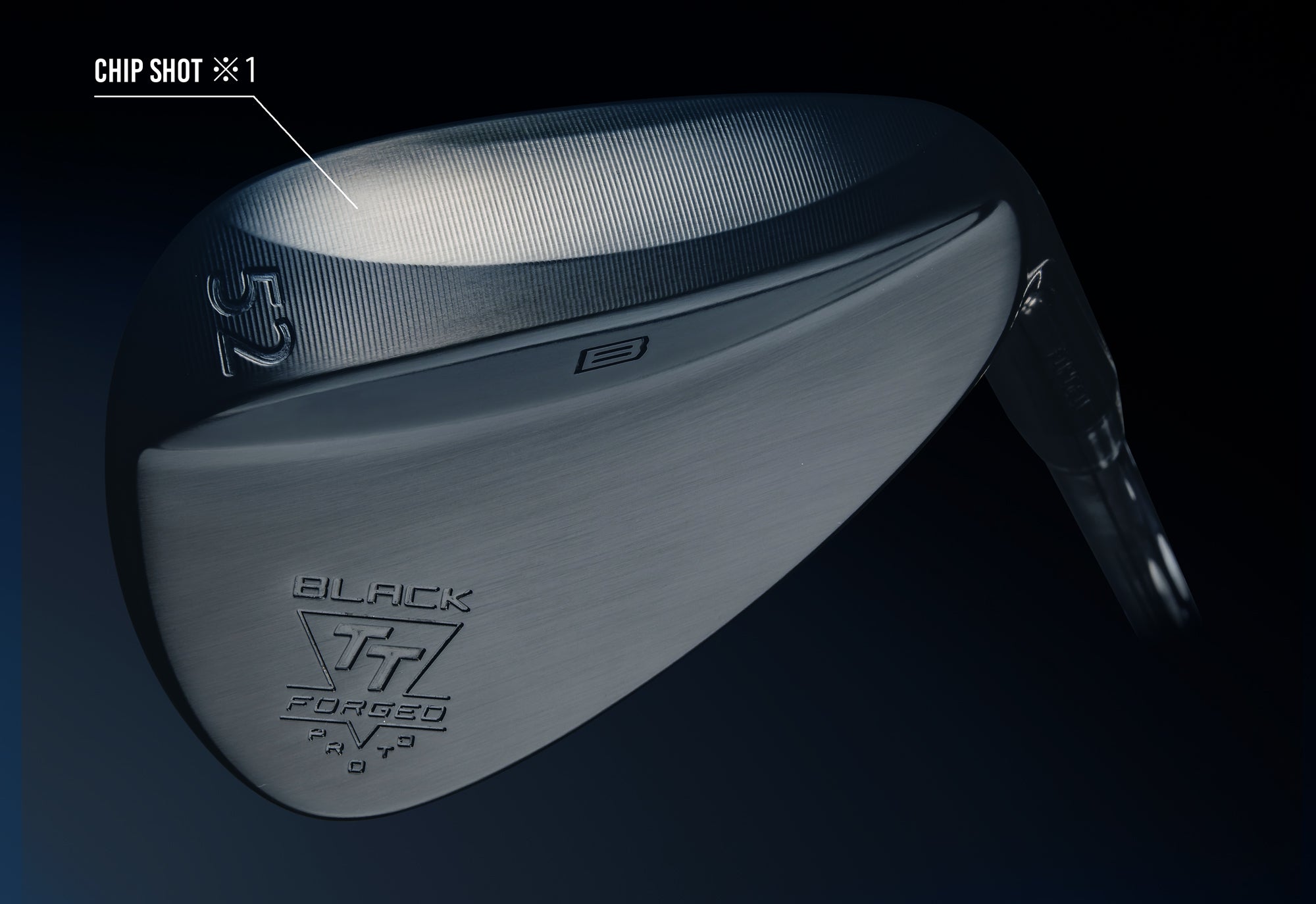 BALDO TT FORGED WEDGE PROTO BLACK