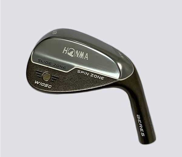 ベレス W-105c ウェッジ (黒ニッケル+クロムサテン仕上げ)