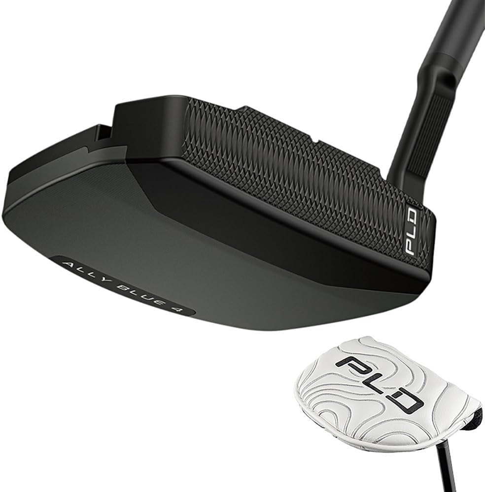PLD MILLED ALLY BLUE 4 パター ガンメタル