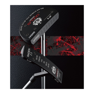 JET Black HUGA 1 センター パター アルミプレート装着モデル (ジェットブラック HUGA 1 センター パター アルミプレート装着モデル)