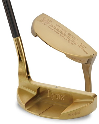 MASTER MODEL XI Premium Gold パター マレット型 (マスターモデル XI プレミアムゴールド パター マレット型)
