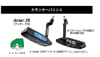 Cadence TR Anser 2 B 青TR パター (ケイデンス ティーアール アンサー 2 B 青ティーアール パター)