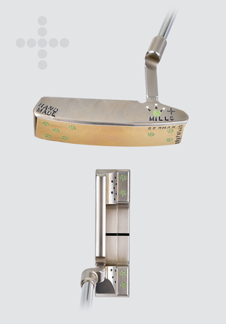 T.P. Mills SGSS Flat T "Lucky Charm" Handmade Putter